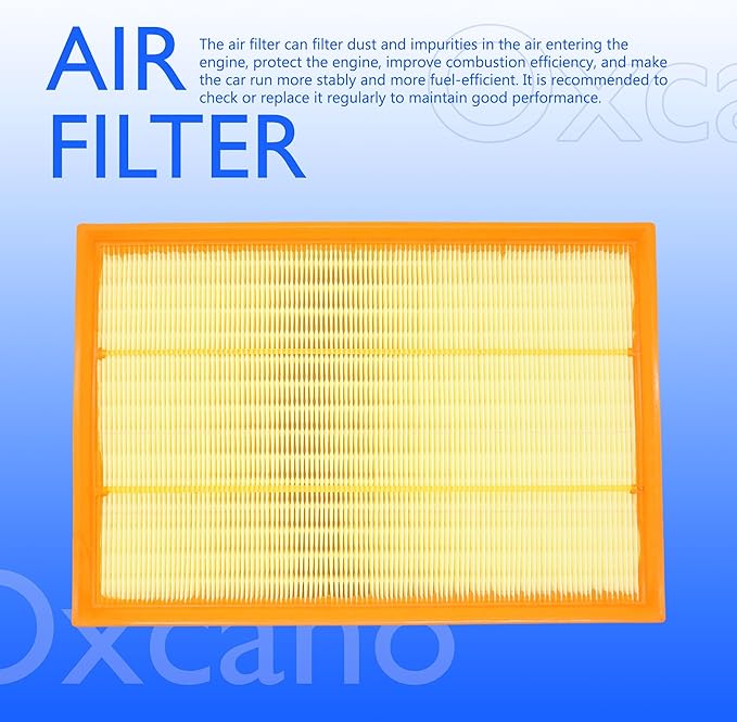 CA10675 Engine Air Filter Compatible with BMW E70 Series X5 2007 2008 2009 2010 L6 3.0L Replacement for 13717548888