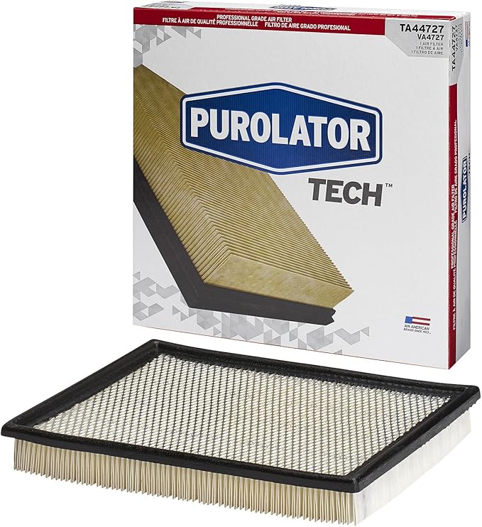 Purolator TA44727 PurolatorTECH Air Filter Compatible With 2005-2019 Nissan Frontier, 2004-2015 TITAN, 2005-2012 Pathfinder, 2005-2015 Xterra, 2005-2015 Armada and 1993-2004 Jeep Grand Cherokee