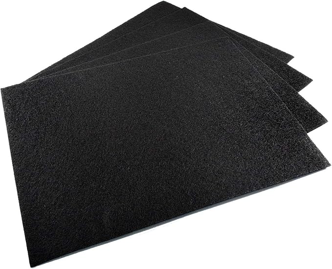 HQRP Air Filter Set (True HEPA + 4 Carbon) compatible with Winix 9000, 9500, 5000, 5000B, WAC9000, WAC5000 Ultimate Pet PlasmaWave, Winix 115115 Size 21 Filter A Replacement
