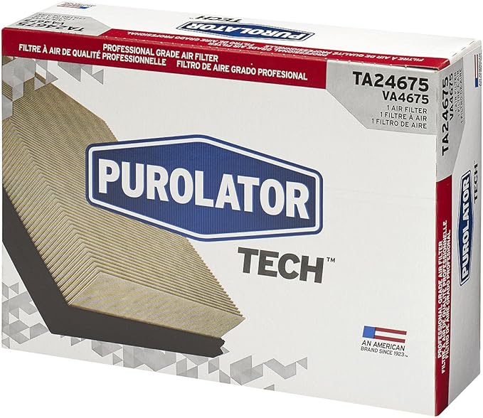 Purolator TA24675 PurolatorTECH Air Filter Compatible With 2007-2019 Nissan Sentra, 2008-2013 Rogue, 2011-2017 Juke, 2014-2015 Rogue Select and 2016-2024 INFINITI Q50
