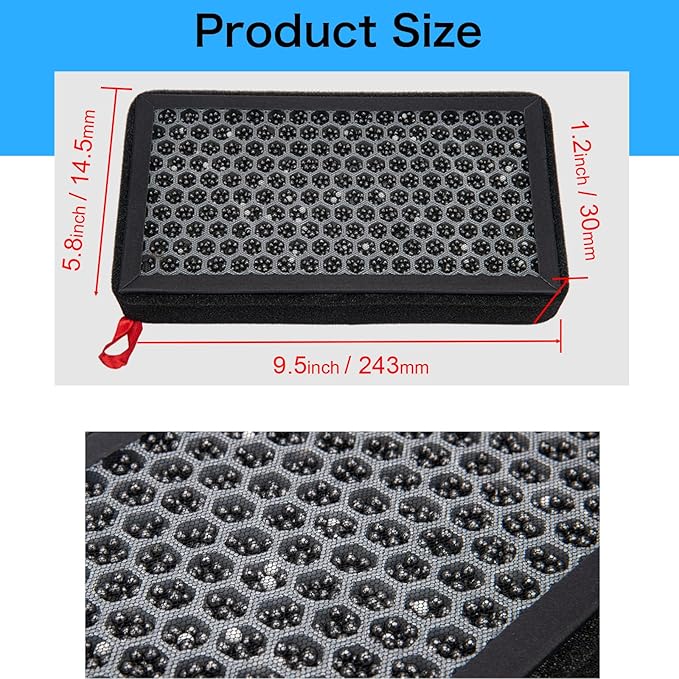 Tesla Model 3 Air Filter, Tesla Model Y Air Filter with Activated Carbon for Tesla Model 3 2017-2021, Model Y 2020-2022, Replace 1107681-00-A(2 Pack)