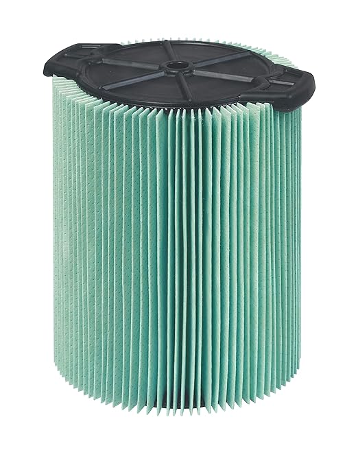 RIDGID 97457 5-Layer HEPA Replacement Filter for 5-20 Gallon Wet/Dry Vacuums