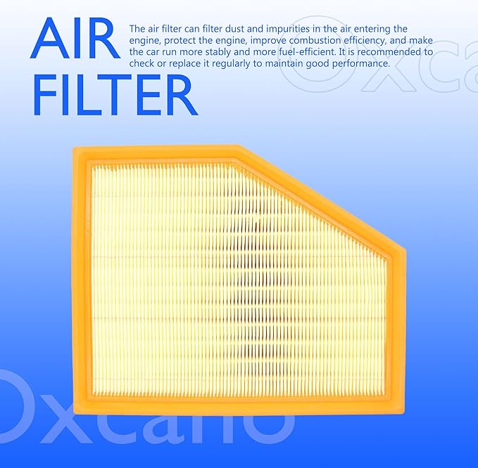 13718577170 Engine Air Filter Compatible with BMW 520i, 530e, 530i, 540d, 540i, 640i, 740e, 740i, 740Le, 745e, 745Le, 745Le xDrive, 840i, X3, X4, X5 2019-2023, X6 2020-2023, X7 2019-2022