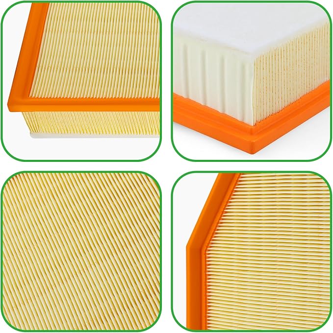 Cabin & Engine Air Filter Set for BMW X5/X6/X7 2019-2022 (3.0L ONLY), for 530e/530i/540i/740i/840i, 530e xDrive, 530i xDrive, 540d xDrive, 540i xDrive, 740i xDrive, 740e xDrive, 840i xDrive, 3.0L 2.0L