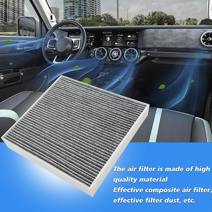 Cabin and Engine Air Filter Fits for Santa Fe Hybrid 2021-2025, Sonata Hybrid 2020-25, Tucson Hybrid 2022-25, Sorento Hybrid 2021-25, Sportage Hybrid 2023-25, Fits 97133L1000, 28113-L5100