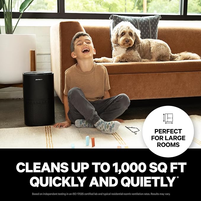 PuroAir 240 Replacement Filter - Genuine Puro Air 240 Filter Replacement - Official PuroAir Air Purifier HEPA Filter with CarbonTech Filters 99.9% of Pollen, Dust, Pet Dander, Smoke, Odors