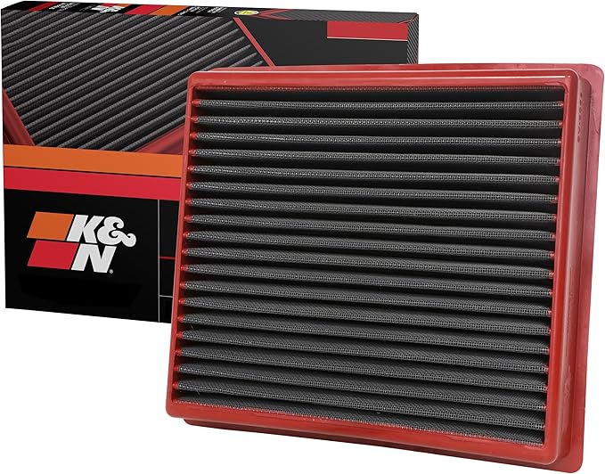 K&N Dryflow Lifetime Engine Air Filter: High Performance, Dry Synthetic, Washable, Premium, Replacement Filter: Compatible with 2013-2019 Dodge Ram Truck L6 DSL/V8 FI (2500, 3500, 4500, 5500), SA-5005