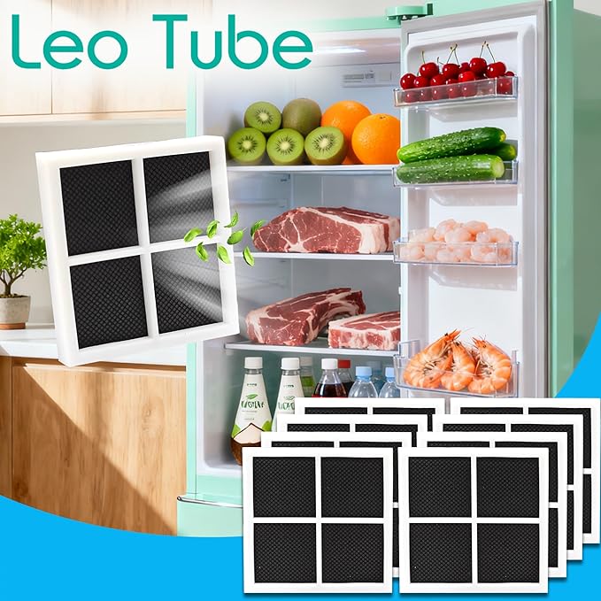 LT120F Refrigerator Air Filter Replacement for LG LT120F & Kenmore Elite 46-9918, 469918, 9918, Replaces ADQ73214402, ADQ73214403, ADQ73214404, ADQ73334008 (8)