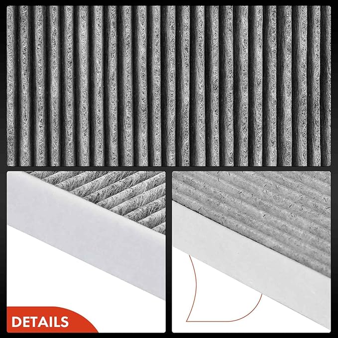 A-Premium 2-PC Engine & Cabin Air Filter with Activated Carbon Compatible with Honda CR-V CRV 2017-2022, Civic 2016-2021 1.5L
