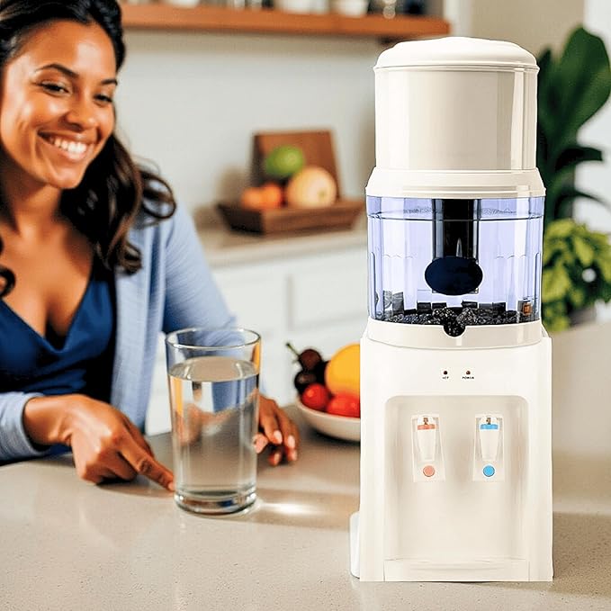Mineral Stones Replacement 13564, Cartridge 1361 & Micro Sponge Prefilter 1362 for Nikken Water Filter Replacement PiMag Aqua Pour Water Filter System, Countertop Drinking Alkaline Filtration System