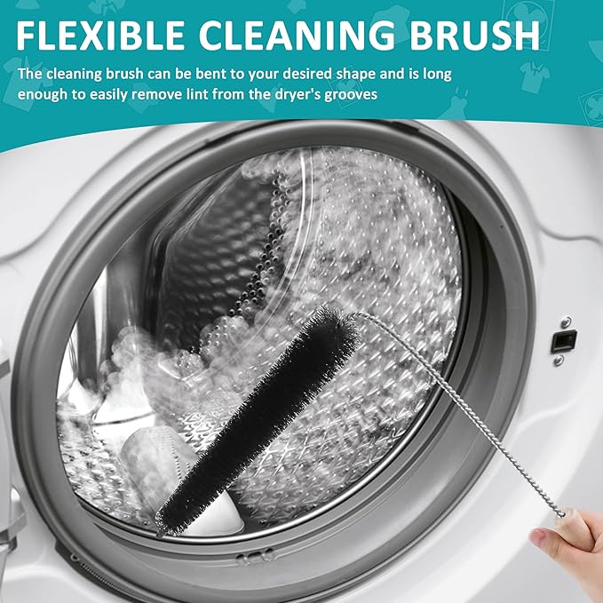 GTD42EASJ2WW GTD33EASK0WW GTX22EASK0WW GTD65GBSJ3WS Dryer Lint Screen Replacement WE03X23881 Compatible for GE Hotpoint,Dryer Filter Lint Screen and Brush by MIFLUS