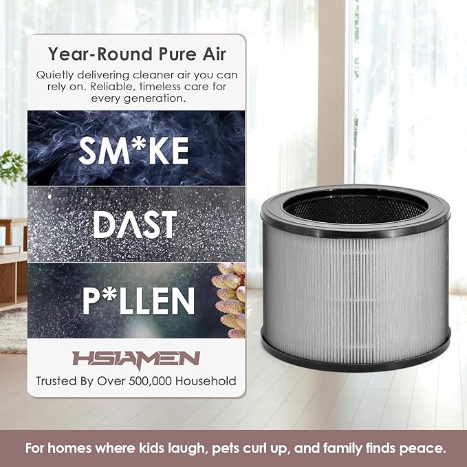 A230 A231 Filter Replacement O Compatible with WINIX A231 A230 Air Purifier Part # 1712-0110-00, 3-in-1 HEPA Carbon, 2-Pack