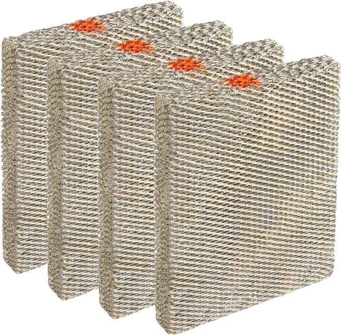 35 Water Panel Humidifier Replacement Filter Made of Aluminum mesh Compatible with AprilAire Humidifier Models 350, 360, 560, 560A, 568, 600, 600A, 600M, 700, 700A, 700M, 760, 760A, 768(4Pack)