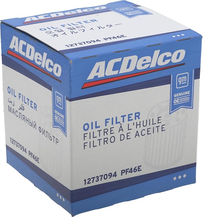 ACDelco GM Original Equipment PF46E (12737094) Oil Filter