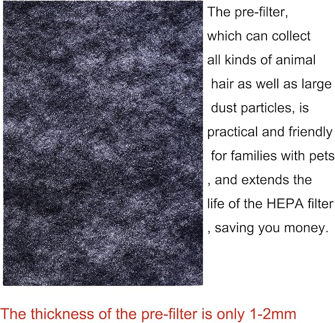 AP-1008CH HEPA Filter Replacement For COWAY AP-1008CH AP-1009CH AP-1008DH AP-1012GH AP-4072DH Air Purifier filter H13 True HEPA Filter and Pre Filter