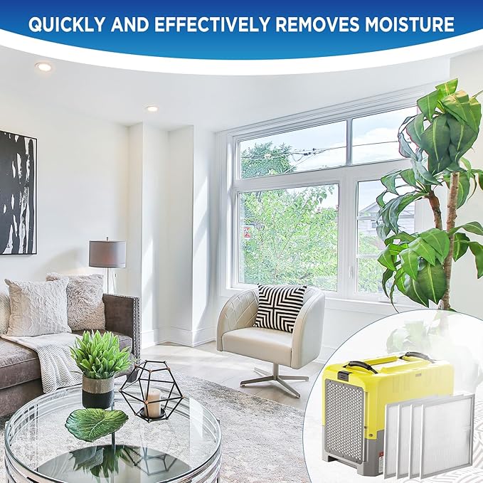 4 Pcs MERV-8 Filter Compatible with ALORAIR Commercial Dehumidifiers Storm LGR Extreme, Only Applicable to Storm LGR Extreme Dehumidifier