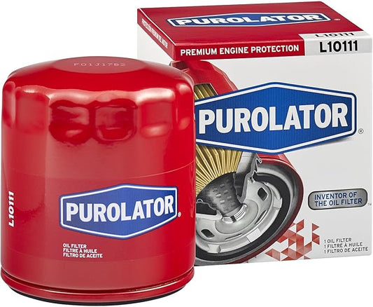 Purolator L10111 Premium Engine Protection Spin On Oil Filter Compatible With Chevrolet S10, Silverado 1500, Malibu, Impala, Buick LeSabre, Century, LaCrosse and Pontiac Grand Prix