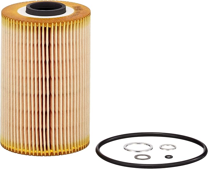 Mann Filter HU 930/3 x Cartridge Oil Filter Replacement with Oil Drain Plug Gasket Compatible With BMW M5 (1991-1993), 535i (1985-1993), 735i (1988-1992), 735iL (1988-1992), 635CSi (1980-1989)