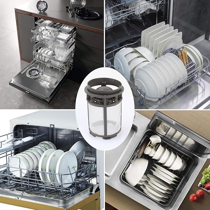 W10872845 Dishwasher Pump Filter Cup Fits For Whirlpool Amana Kenmore KitchenAid Dishwasher,For Whirlpool AP6030094 8579307 W10056425 W10056426【2026 Upgraded】