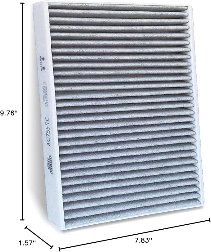 OIFILLIO Cabin Engine Air Filter for (2012-2018) BMW 328I, 328I XDRIVE, 428I, 428I GRAN COUPE, 328D, 228I, 320I, 2.0L SERIES Select Models Replaces 13718507320 64119237555 (2.0L ONLY)