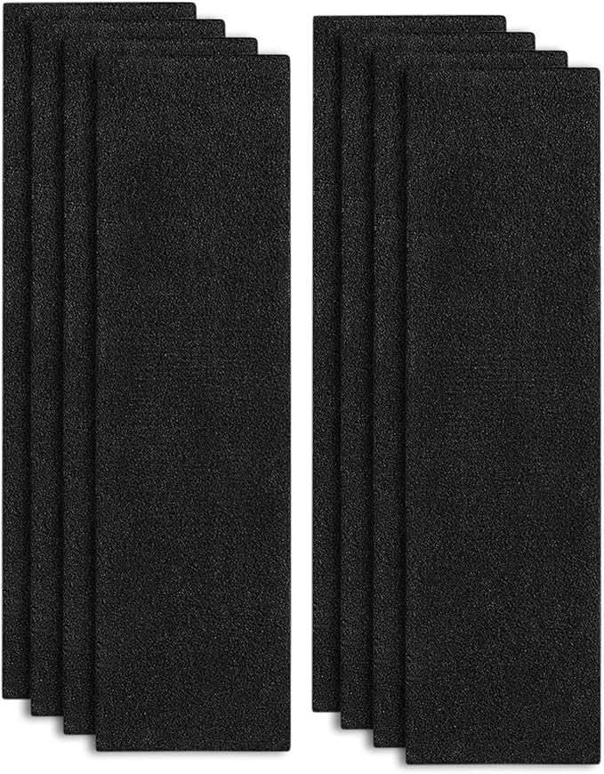 3 Pack FLT4825 True HEPA Filter B Replacement with Activated Carbon Pre-Filters Compatible with Air Purifier AC4825 AC4300 AC4800 AC4900 AC4850