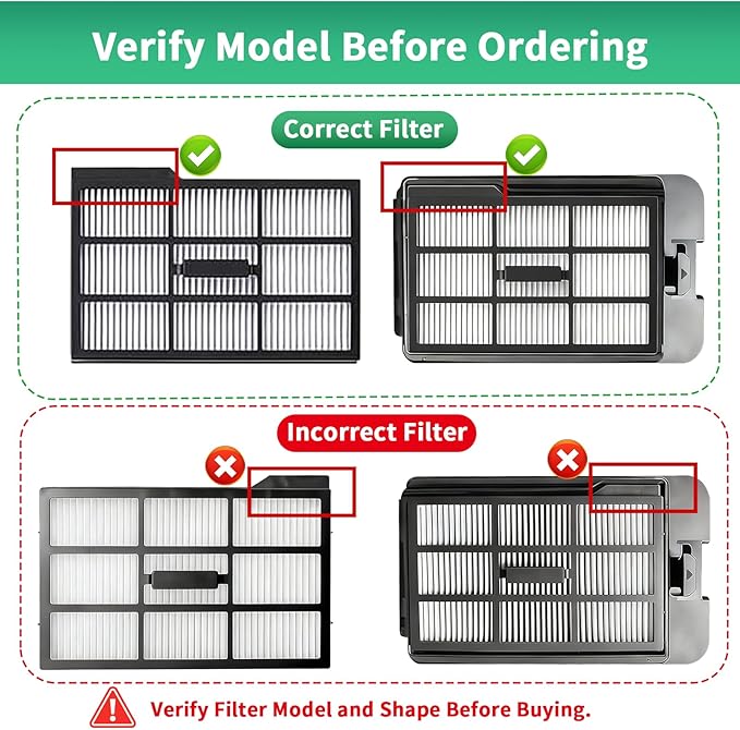 Accessory Kit Compatible with eufy Omni E28 / Omni E25 Robot Vacuum, 23-Pack Replacement Parts with 2 Sets Rolling Brushes, 2 Roller Mops, 4 Filters, 6 Dust Bags, 6 Side Brushes, 1 Cleaning Brush