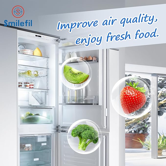 Smilefil Replacement Refrigerator Air Filter
