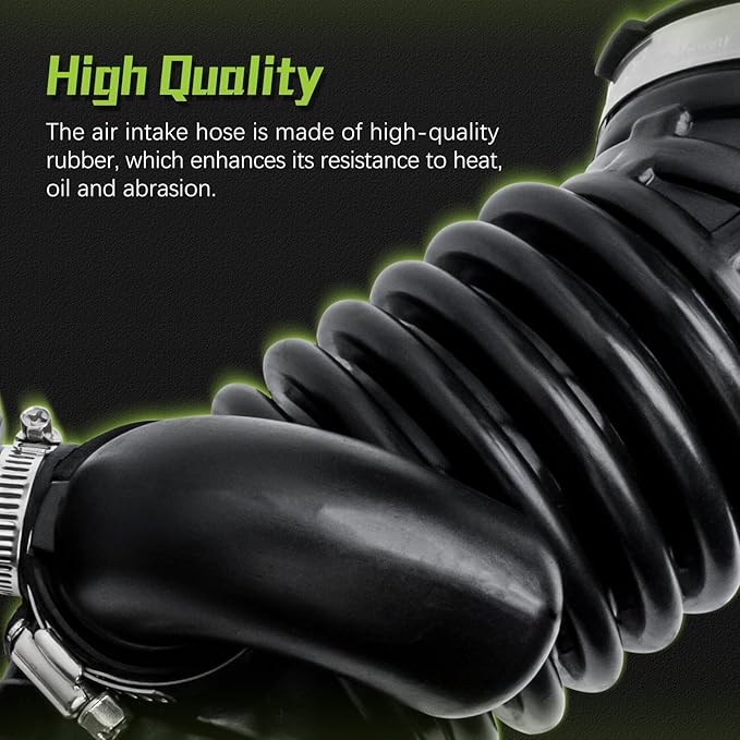 16576-ET00A Engine Air Intake Hose Tube With Clamps for 2007 2008 2009 2010 2011 2012 Nissan Sentra 2.0L