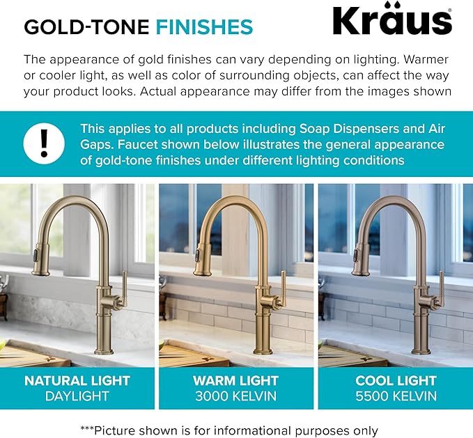 KRAUS Oletto Single Handle Kitchen Bar Faucet with QuickDock Top Mount Installation Assembly in Spot Free Antique Champagne Bronze, KPF-2600SFACB
