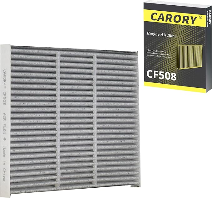 Cabin Air Filter w/Activated Carbon for Kia Niro (2017-2022), Niro EV (2019-2022), Hyundai Ioniq (2017-2019), OE# 97133-0Z000, 97133-G2000, 97133F2100, CF12508, WP2064, CUK24004