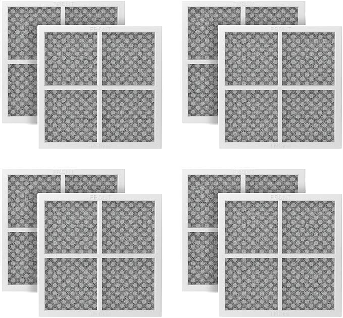8-PACK LT120F Refrigerator Air Filter Replacement Compatible with LG LT120F and Kenmore Elite 46-9918 469918 9918, Replaces ADQ73214402 ADQ73214403 ADQ73214404 ADQ73334008