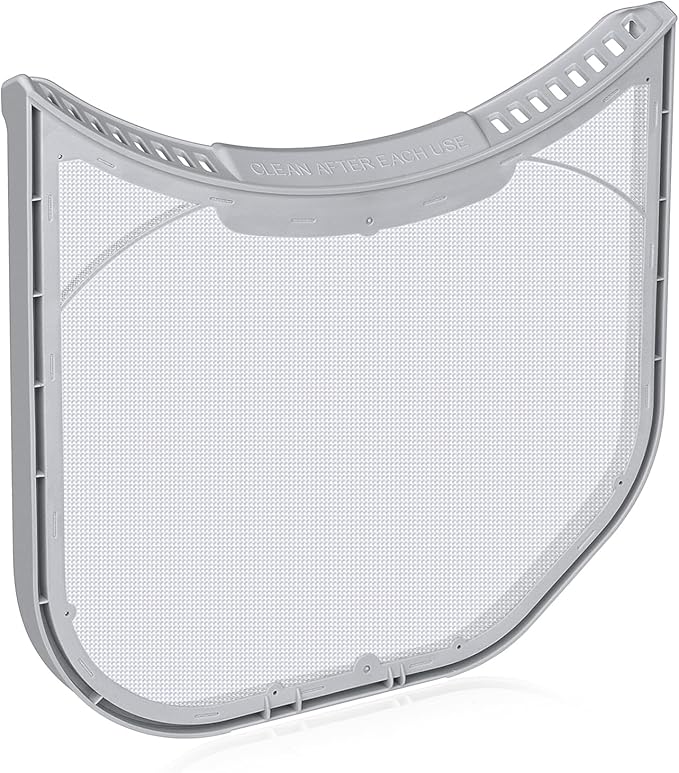 ADQ56656403 Lint Filter Replacement for LG Dryers and WashTowers, Ultra Durable Lint Screen Trap, Rim without Felt Seal, Filter Size 11.2 * 10.9 inch (28.4 * 27.6 cm)