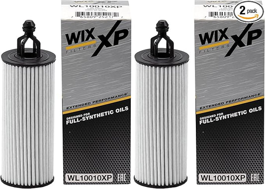 WIX XP WL10010XP WIX XP Cartridge Lube Metal Free Filter (Pack of 2)