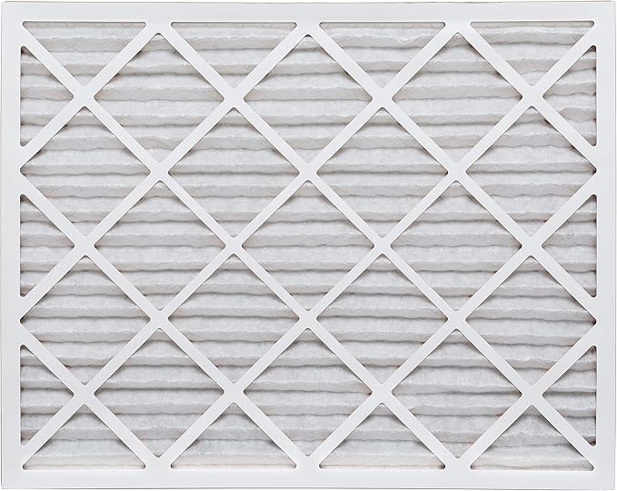 Aerostar 16x22x1 MERV 11 Air Filter, Pleated AC Furnace HVAC Filters (15.875x21.875x0.75), for Allergies Asthma Dust Pet Dander Smoke Bacteria Viruses, MPR 1500 FPR 10, USA, 6 Pack