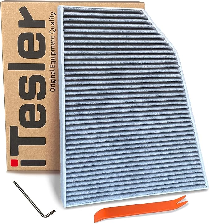 Cabin Air Filter for Tesla Modle X (2016 2017 2018 2019 2020 2021 2022 2023 2024) replace 103904200A, 103904200B