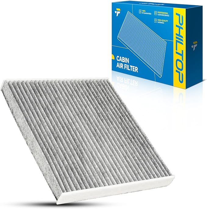 PHILTOP Cabin Air Filter w/Activated Carbon, CF10361 Compatible with Chevrolet Cobalt 2005-2010, HHR 2006-2011, Saturn Ion 2003-2007, Pontiac G5 2007-2009