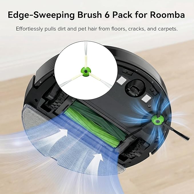 Replacement Parts for Roomba e, i, and j Series e5, e6, e7, i1, i1+, i2, i3, i3+, i4, i4+, Combo i5, Combo i5+, i6, i6+, i7, i7+, i8, i8+, Combo j5, Combo j5+, j6+, j7, j7+, j8+ vacuum cleaners