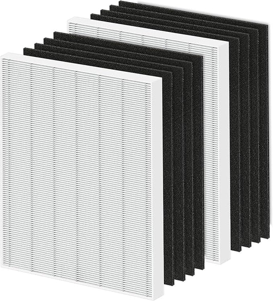 115115 Replacement Filter A Size 21 - Compatible with Winix PlasmaWave C535 5300 5300-2 6300 6300-2 P300 AM90 C909, 9800 (2 Post + 8 Carbon Filter)