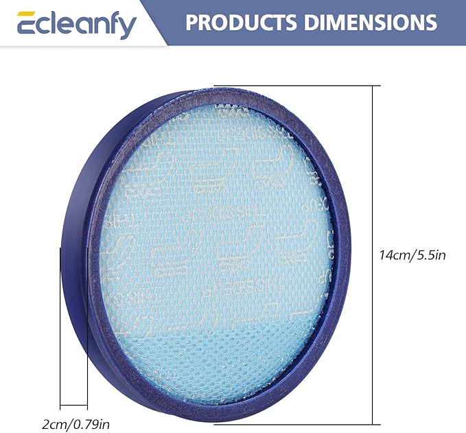 4-Pack 304087001 Filters Compatible with Hoover WindTunnel Upright Vacuum Cleaner UH71250 UH72630 UH72625 UH72615 UH71012 UH70605 UH71214【Note: Not fit Hoover BH & 3 Pro Pet Series】