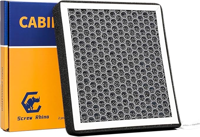 Cabin HEPA Air Filter CF11819 Compatible with Hyundai Sonata 2011-2014,Santa Fe 2013-2018/Chevrolet Equinox 2010-2017/GMC Terrain 2010-2017/Kia Optima 2011-2015