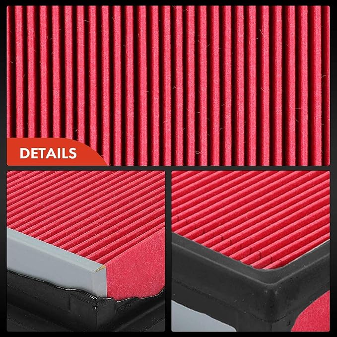 A-Premium 2-PC Engine Air Filter Compatible with Infinit Q50 & Nissan Cube, NV200, Versa, 2007-2021, 3.5L 3.7L, Flexible Panel, Replace# 16546-ED500
