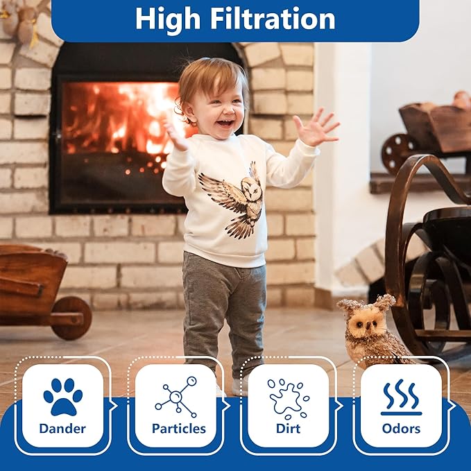 Top Fill Humidifier Replacement Filters for LEVOIT Classic160, Dual150, Dual200S, Classic300(S), LV600S, OasisMist 450S, Superior6000S Series Humidifiers to Improve Humidification, 20-Pack by Funmit