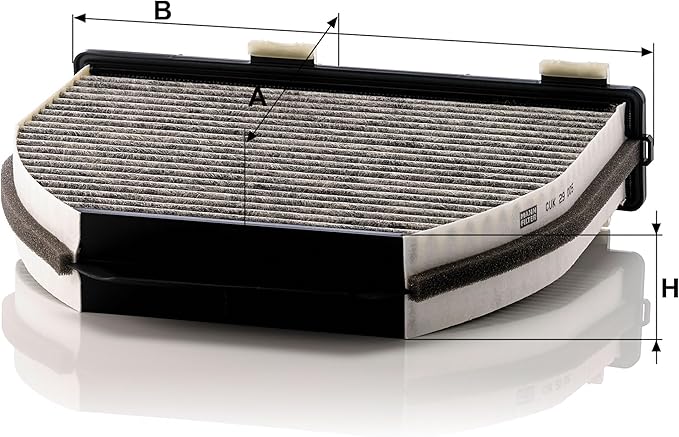 Mann Filter CUK 29 005 Automotive Cabin Air Filter with Activated Carbon, Car & Truck Passenger Compartment OEM Filter Replacement for Mercedes Benz: E350, C300, C250 and more