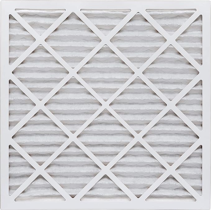 Aerostar 22x22x1 MERV 11 Air Filter, Pleated AC Furnace HVAC Filters (21.875x21.875x0.75), for Allergies Asthma Dust Pet Dander Smoke Bacteria Viruses, MPR 1500 FPR 10, USA, 6 Pack