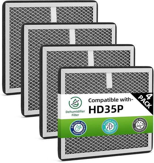 Sentinel HD35P HS35 Filters Compatible with Alorair CrawlSpace Dehumidifiers,MERV-1,9.4 x 8 x 0.4 inches (4 Pack)