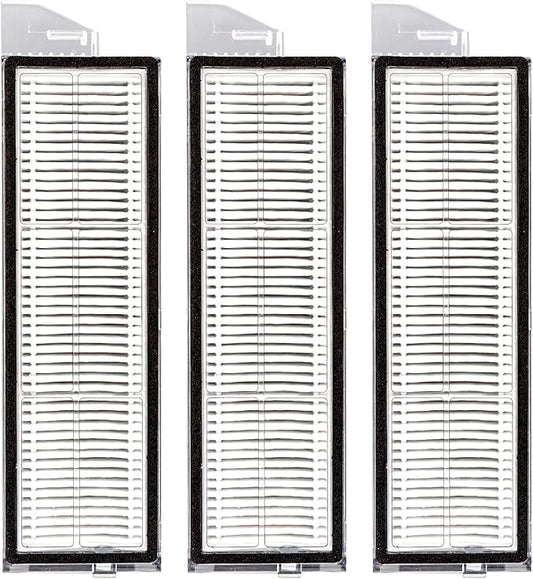 (3 Pack) S8 MaxV Ultra Replacement HEPA Filters for Roborock S8 MaxV Ultra, S8 Max Ultra Robot Vacuum, Replacement Parts, Filters Accessories Kit, Vacuum Filter, Upright Filters, Canister Filter