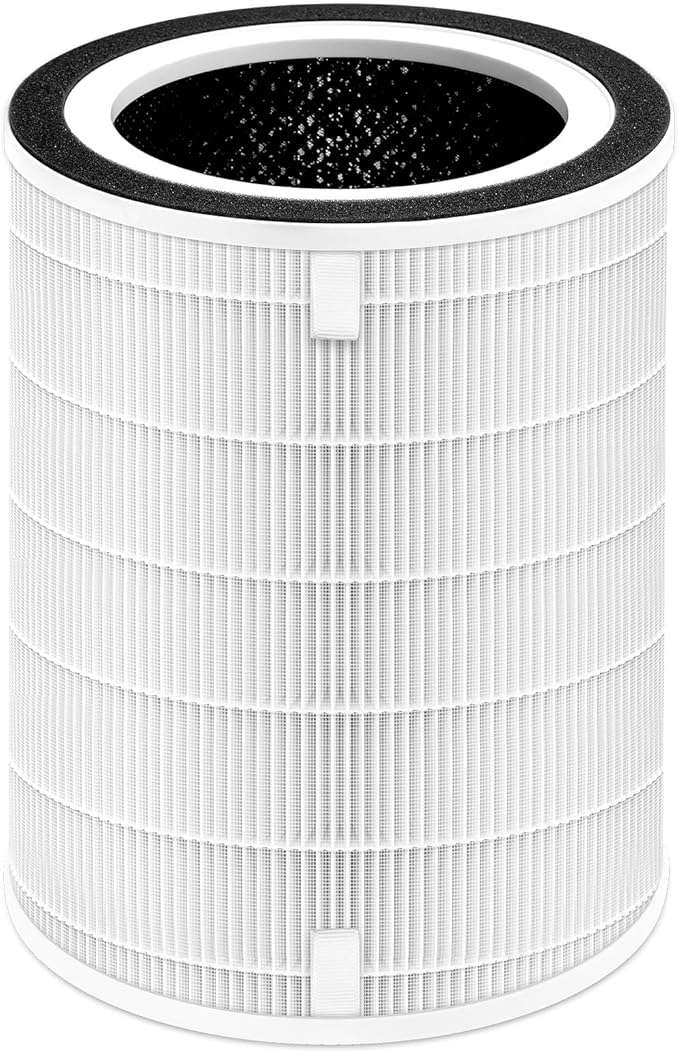 NDAP-01 Replacement Filter Compatible with Hestom NDAP-01 NDAP-02 Air Purifier, Compared to Part # VK-6052H, 3-Stage H13 True HEPA Filter with Carbon, 1-Pack