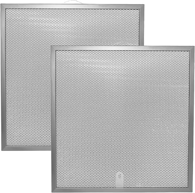 Stove Hood Vent Filter 11-1/4" x 11-3/4" BPQTAF S99010316 Compatible with Broan Range Hood Filter Replacement - 2 Pack