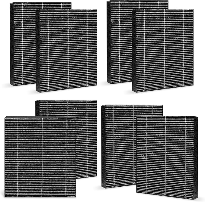 8-Pack 6000S Replacement Filter, Compatible with LEVOIT Superior 6000S Smart Evaporative Humidifier, for Large Particles and Minerals, Gray