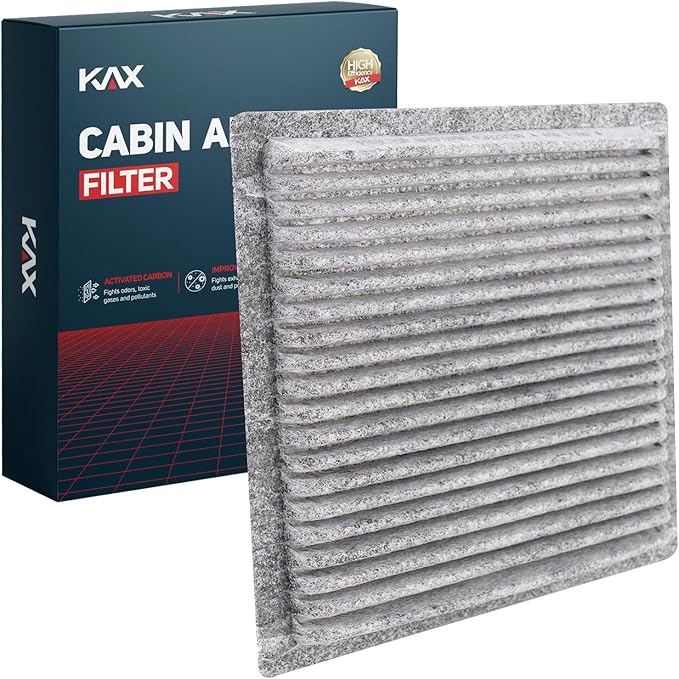 KAX Cabin Air Filter, CF10138 Replacement for Highlander 2001-2007 RX300 1999-2003 IS300 2001-2005 w/Activated Carbon Passenger Compartment Air Filter, Replace# 87139-48020